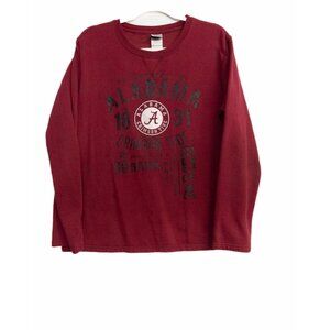 Creative Apparel Alabama Crimson Tide Mens Red Sweatshirt Round Neck Pullover XL